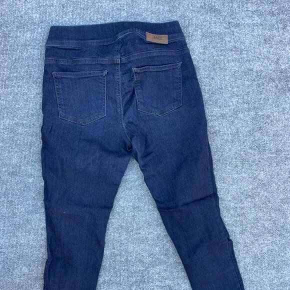 Jag Jeans pull up stretch dark wash leggings straight leg cotton slim mid rise - Picture 5 of 8